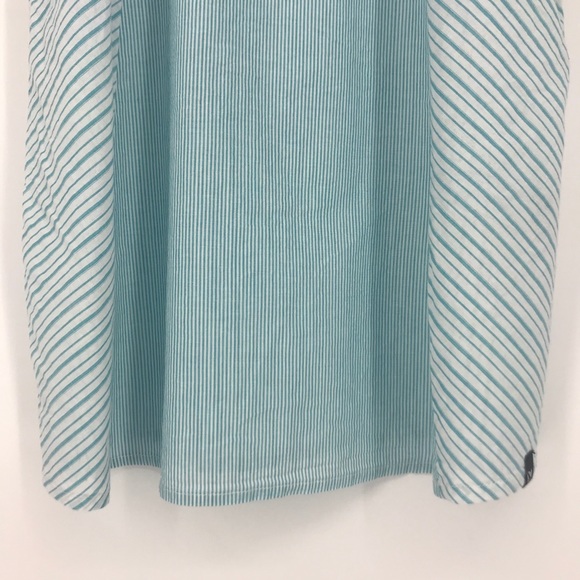 🎉 5/$25 Blue Striped Dress Size S - Picture 3 of 9